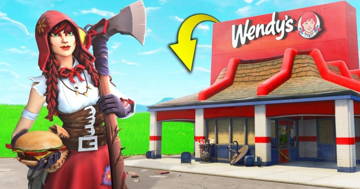 A cartoon graphic of the brand Wendy's 
