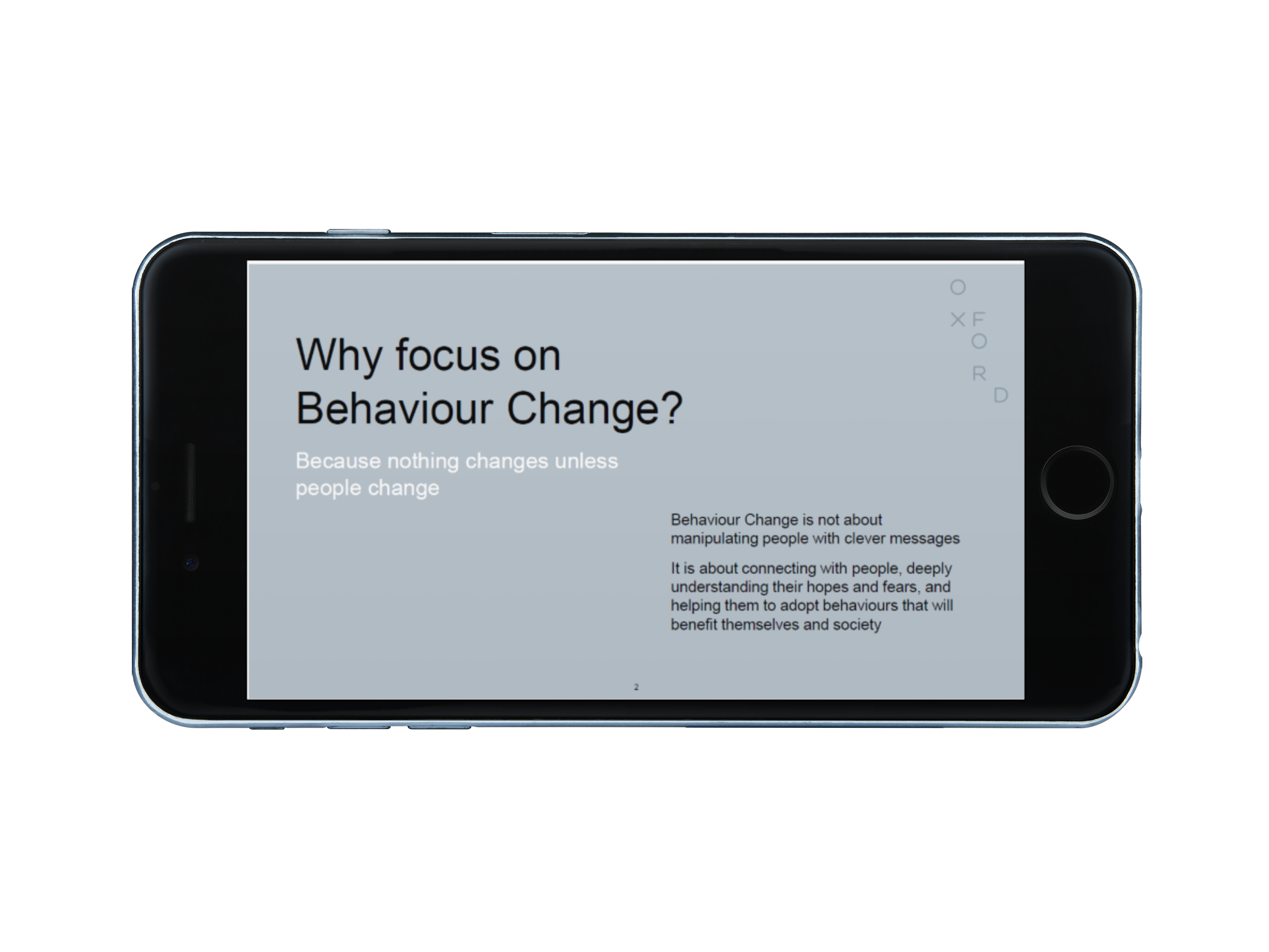 ChangeNOW 2023 - Oxford Behaviour Change Download